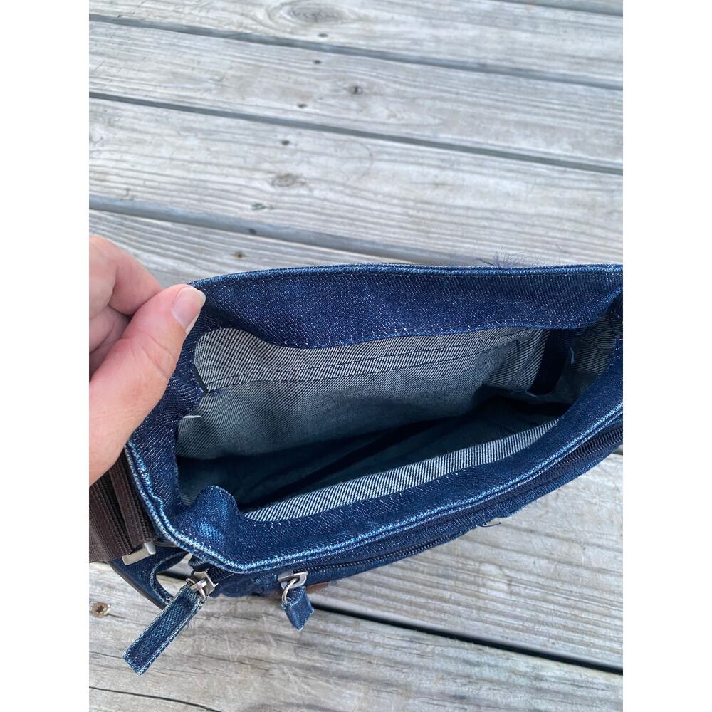Vintage Y2K Nine West Denim Purse - Picture 3 of 6